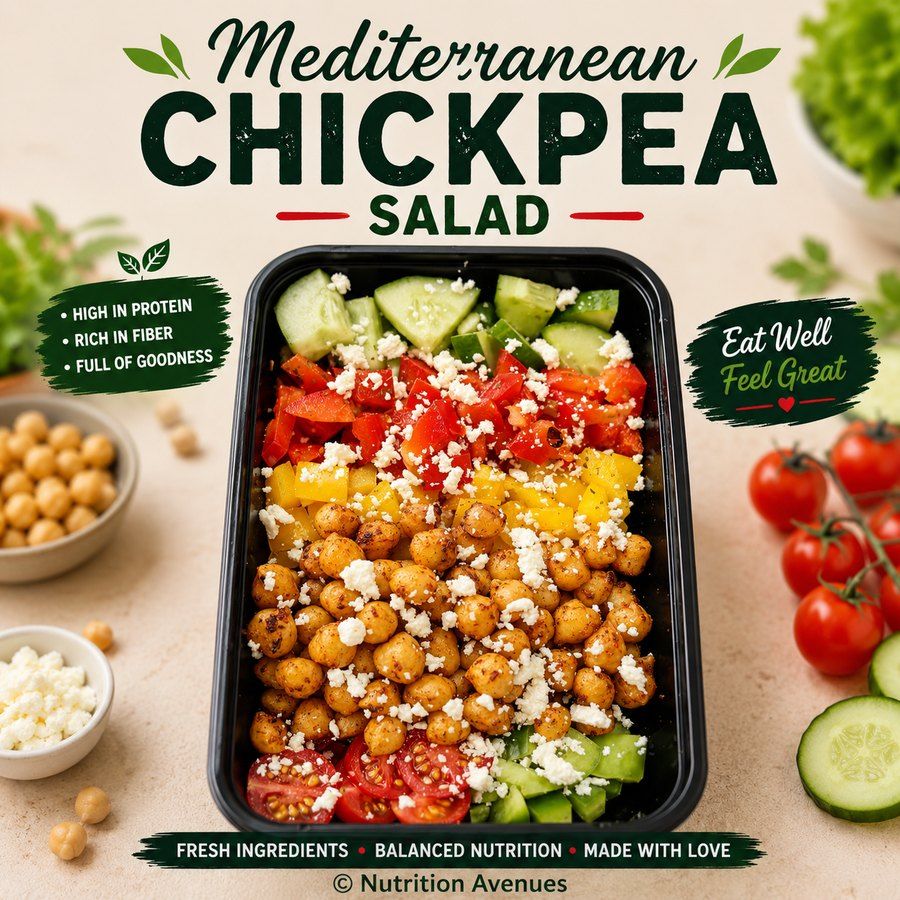 Mediterranean Chickpea Salad