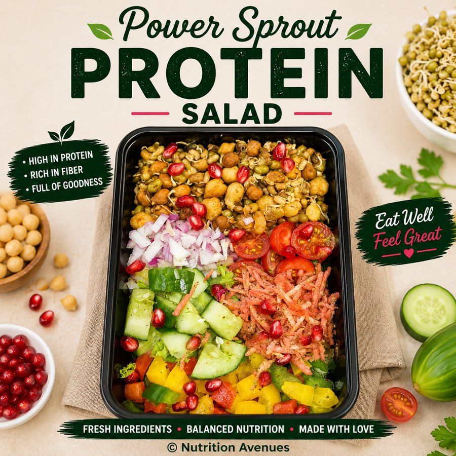 Power Sprout Protein Salad